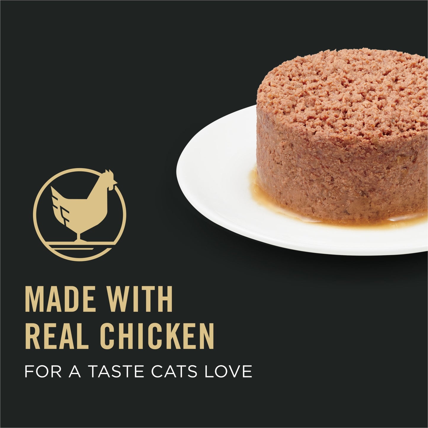 Purina Pro Plan Vital Systems Chicken Wet Cat Food Pate 4-in-1 Brain, Kidney, Digestive and Immune Formula, 3 oz Can