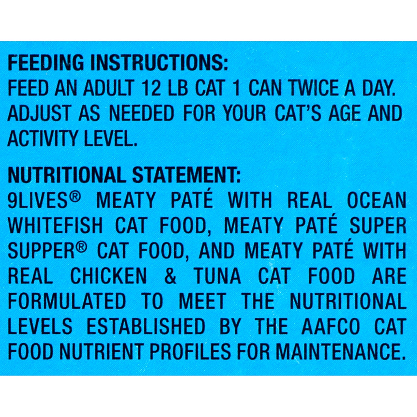 9Lives Seafood and Poultry Favorites Variety Pack Wet Cat Food, 24 5.5-Ounce Cans