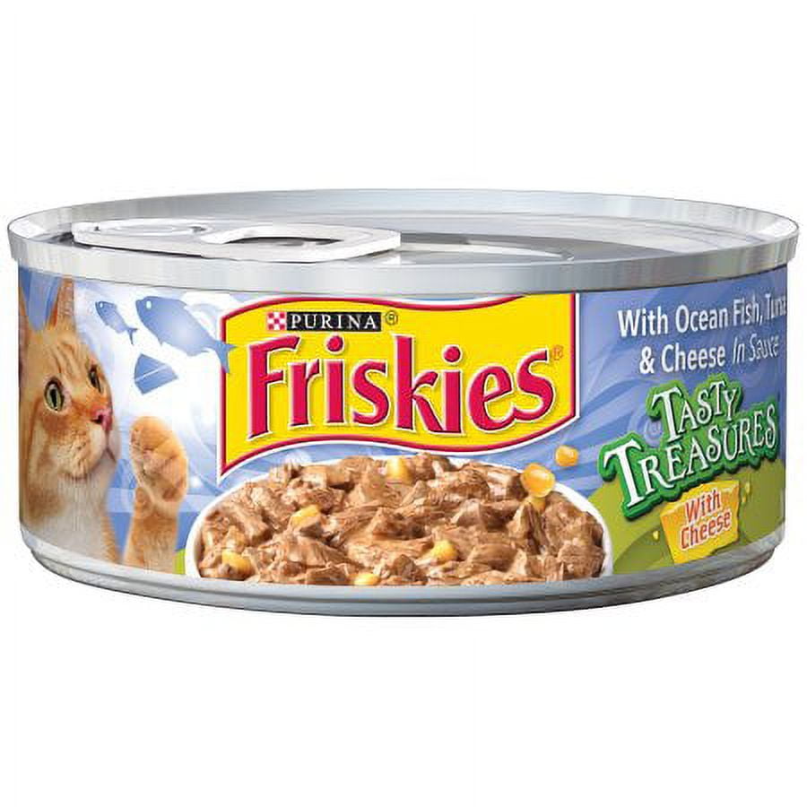 Purina Friskies Tasty Treasures with Ocean Fish (Pack of 18)