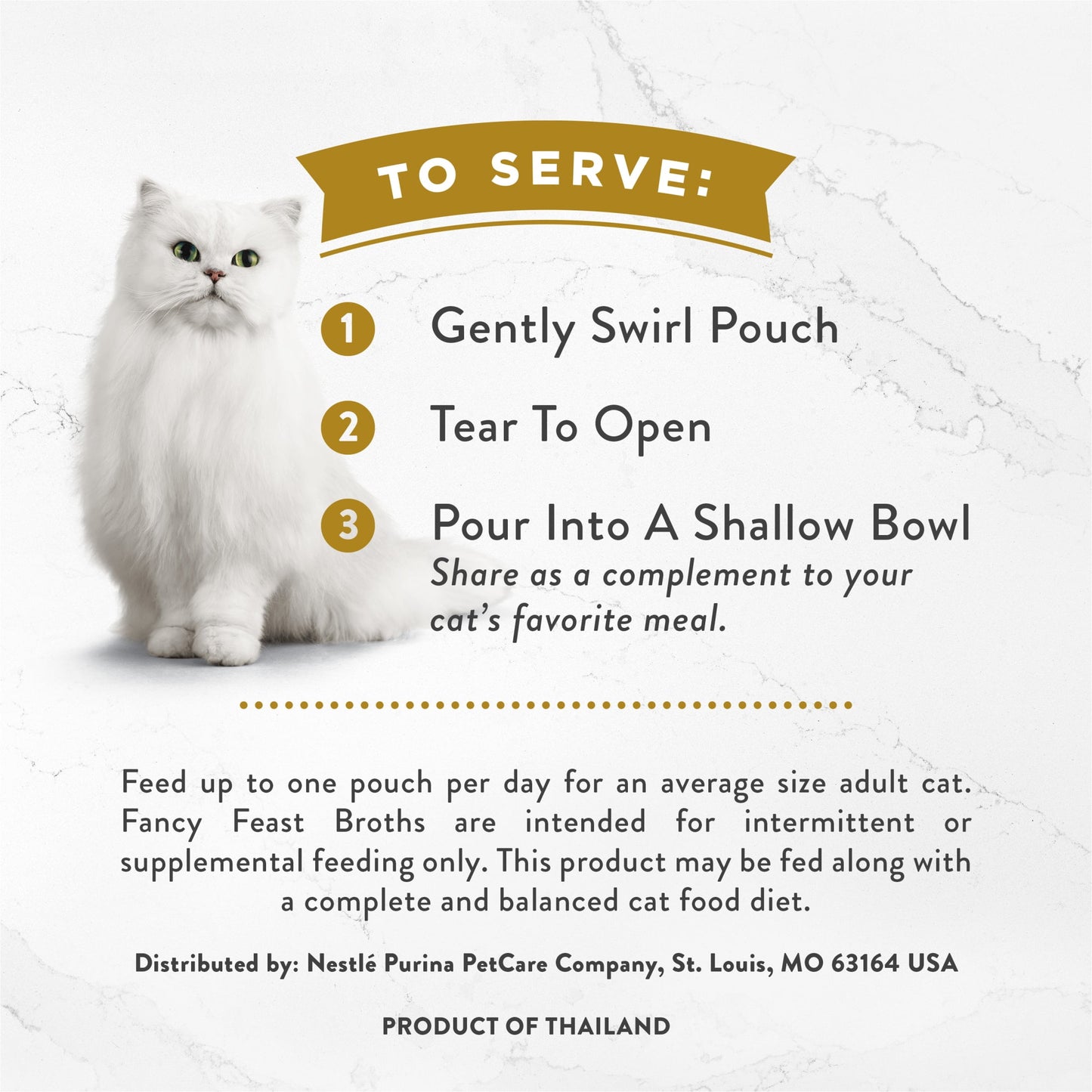 Fancy Feast Grain Free Cat Food Complements, Seafood Bisque & Real Crab, 1.4 oz. Pouches, 16 Count