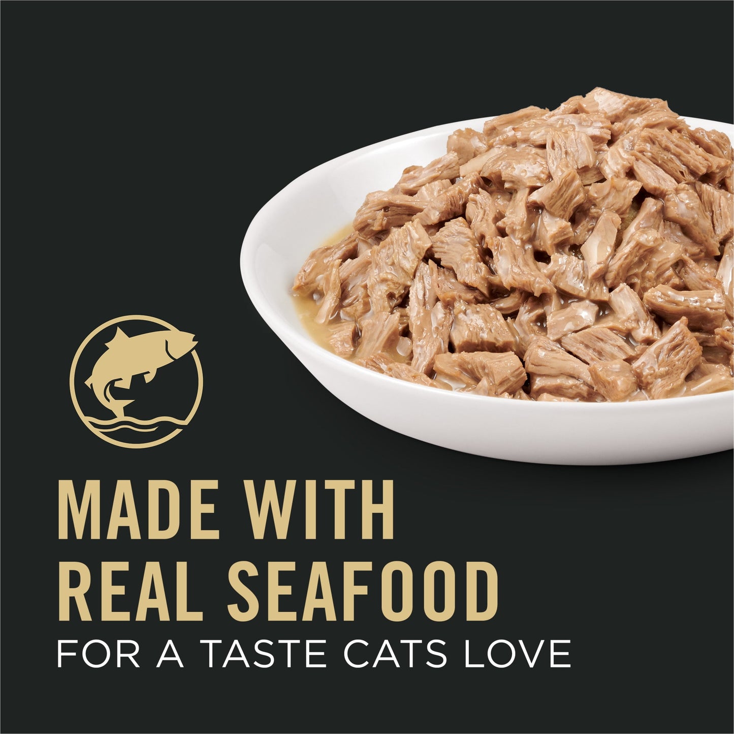 Purina Pro Plan Vital Systems, Seafood Entree, Wet Cat Food, 3 oz Cans, 24 Pack