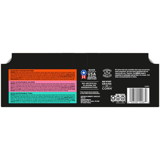 Sheba Perfect Portions Cuts In Gravy Variety Pack Wet Cat Food, 2.6 Oz Twin-Pack Trays (18 Count)