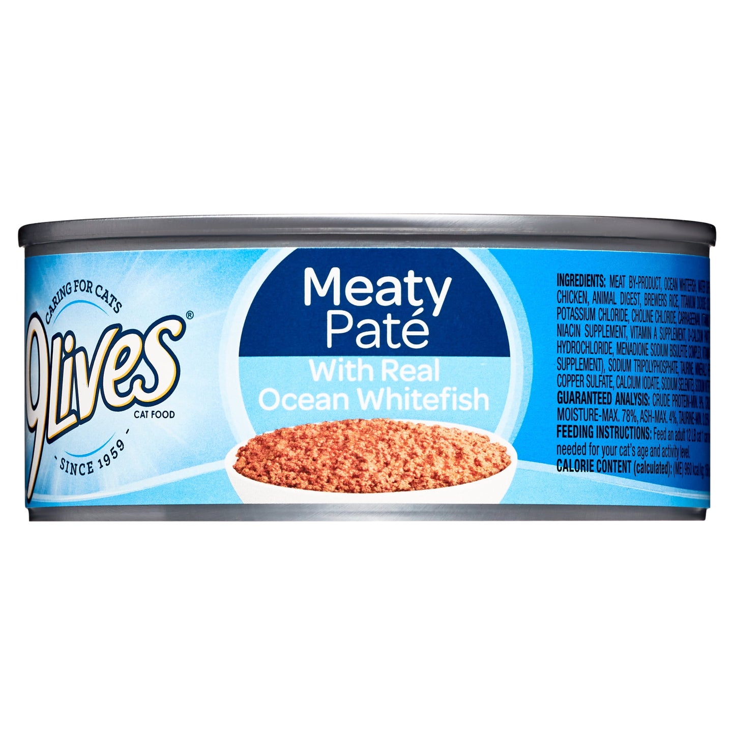 9Lives Seafood and Poultry Favorites Variety Pack Wet Cat Food, 24 5.5-Ounce Cans