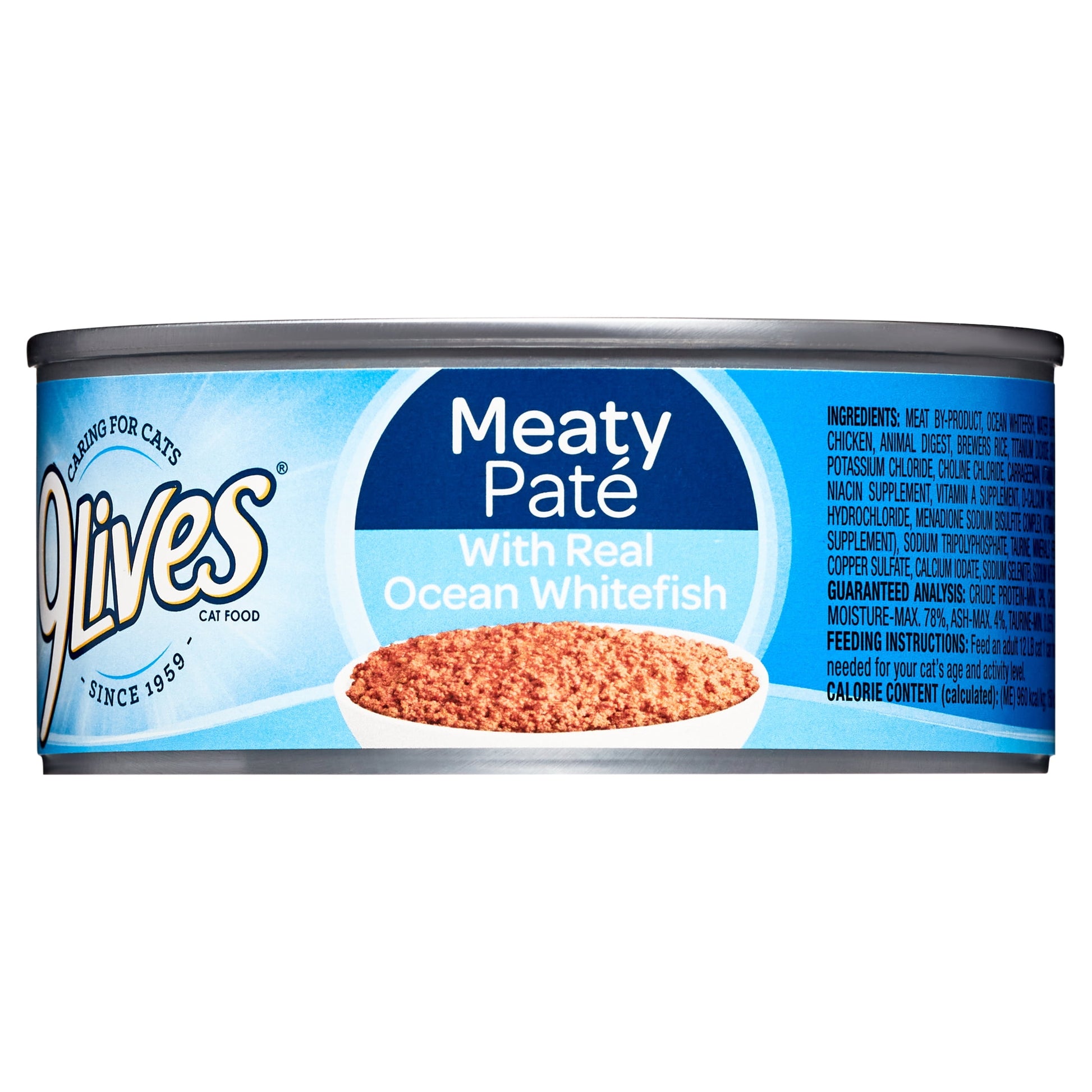 9Lives Seafood and Poultry Favorites Variety Pack Wet Cat Food, 24 5.5-Ounce Cans