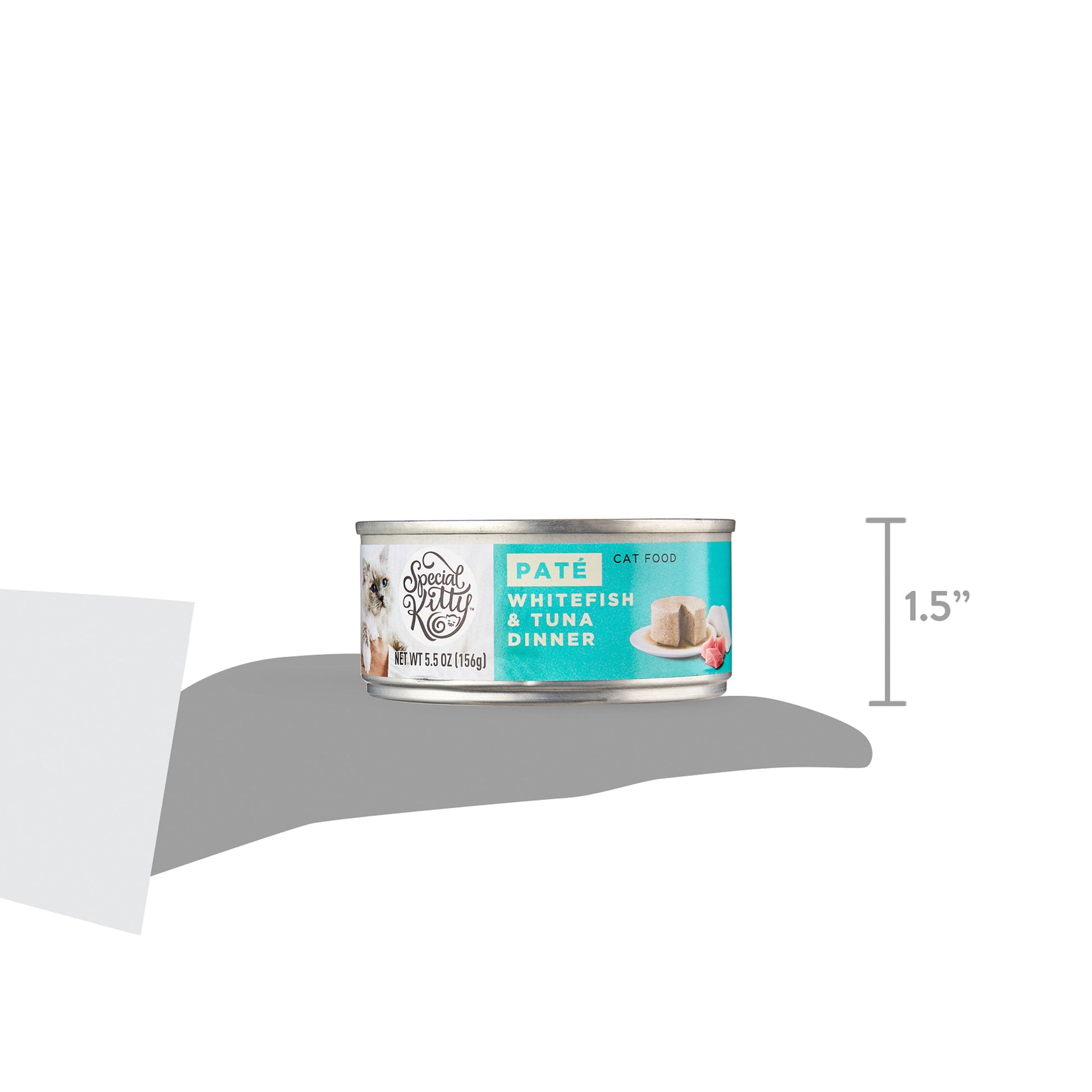 Special Kitty Whitefish & Tuna Dinner Pate Wet Cat Food, 5.5 oz Can