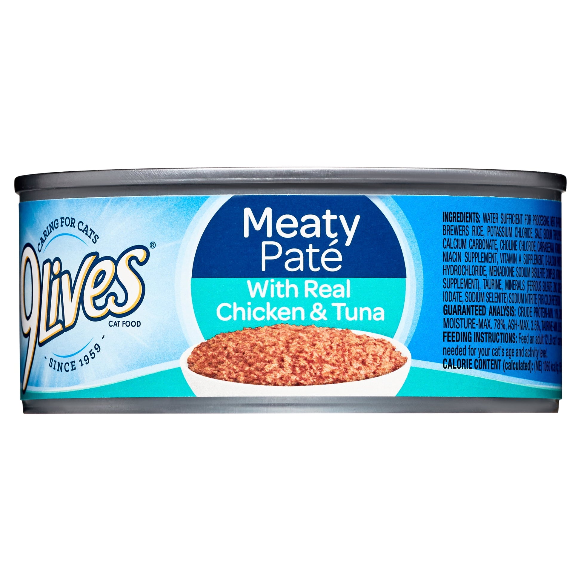 9Lives Seafood and Poultry Favorites Variety Pack Wet Cat Food, 24 5.5-Ounce Cans