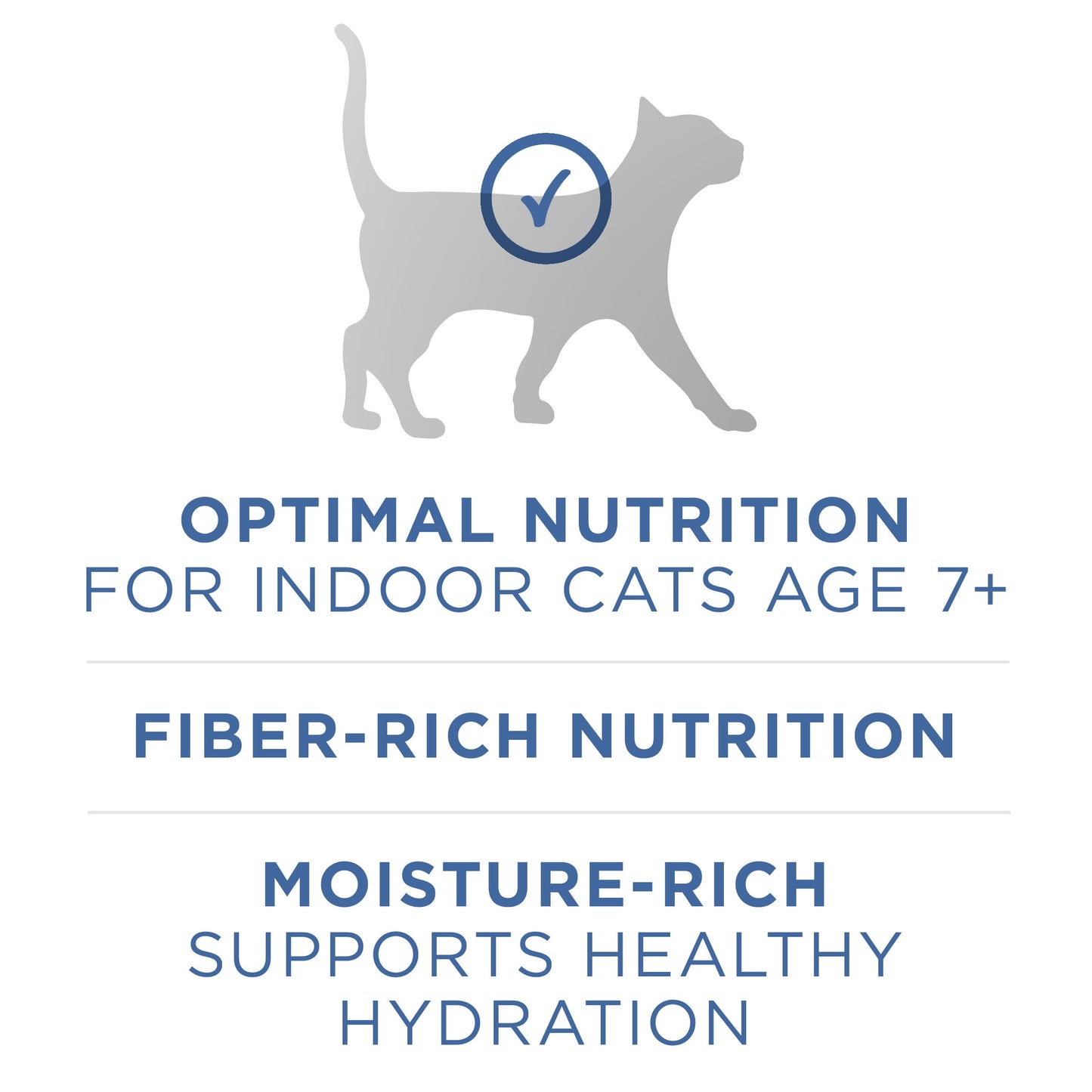 Purina One Indoor Advantage, Chicken & Oceanfish, Wet Cat Food, 3 oz Can