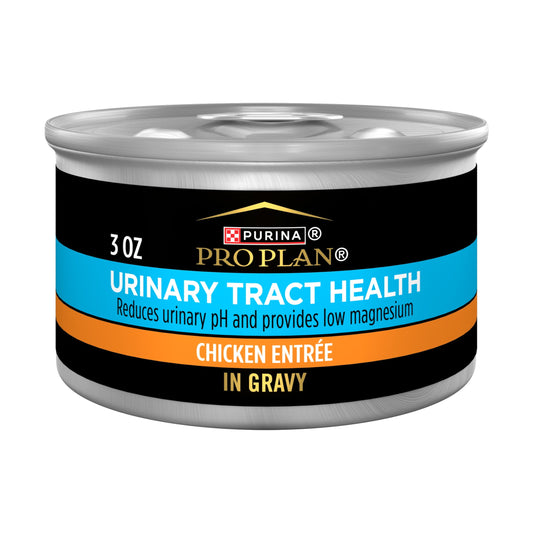 Purina Pro Plan Urinary Tract Health, Chicken, Wet Cat Food, 3 oz Cans, 24 Pack
