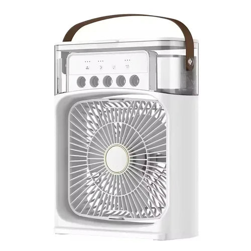Summer Cooling Fan 3 In 1 Portable Desktop Humidifier USB Mini Air