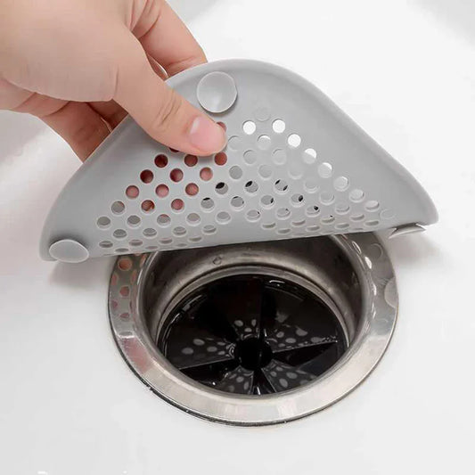 Square Silicone Floor Drain Sticker Bathroom Sewer Hair Filter Drain