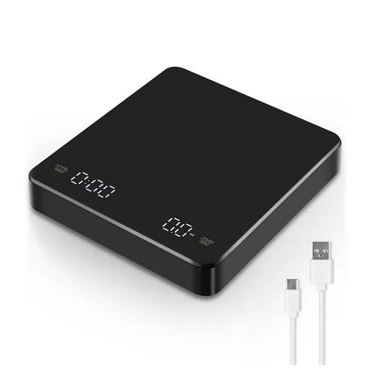 Digital Coffee Scale with Timer LED Screen Espresso USB 3kg