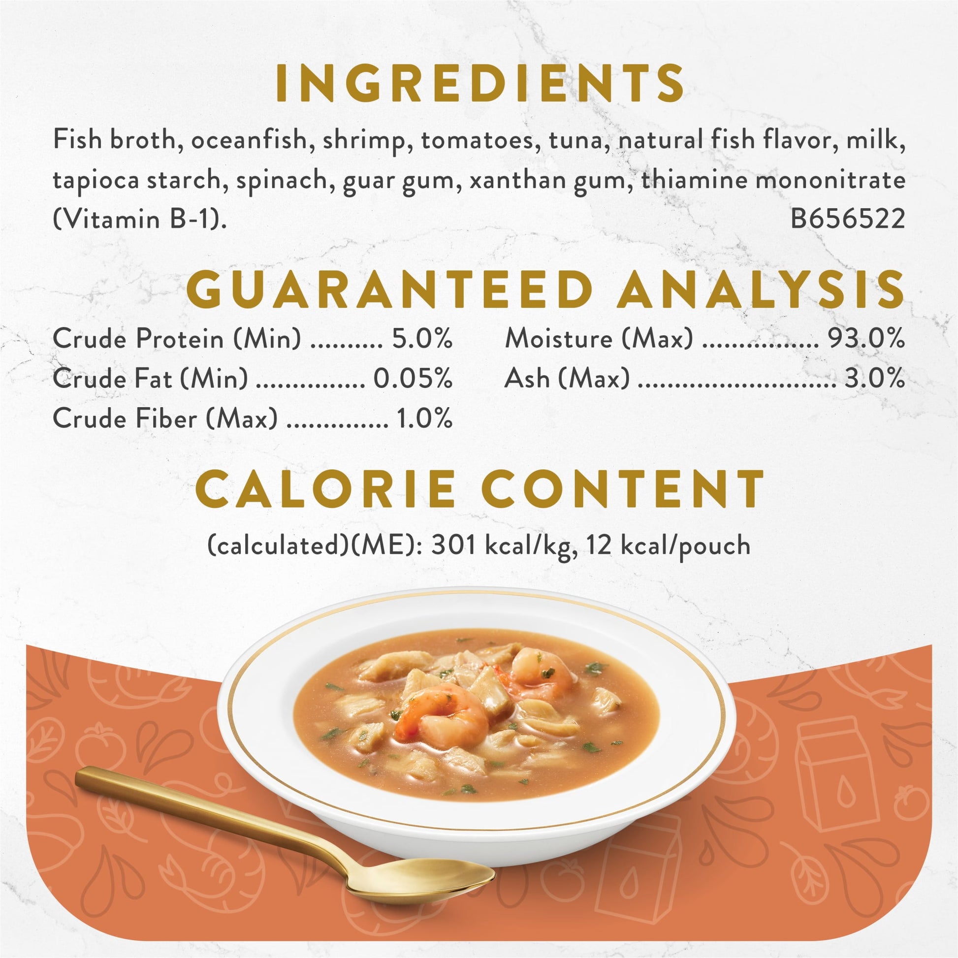 Purina Fancy Feast Broths Kitten Food, Wet Cat Food, Shrimp Seafood Bisque, 1.4 oz Tubs (16 Pack)