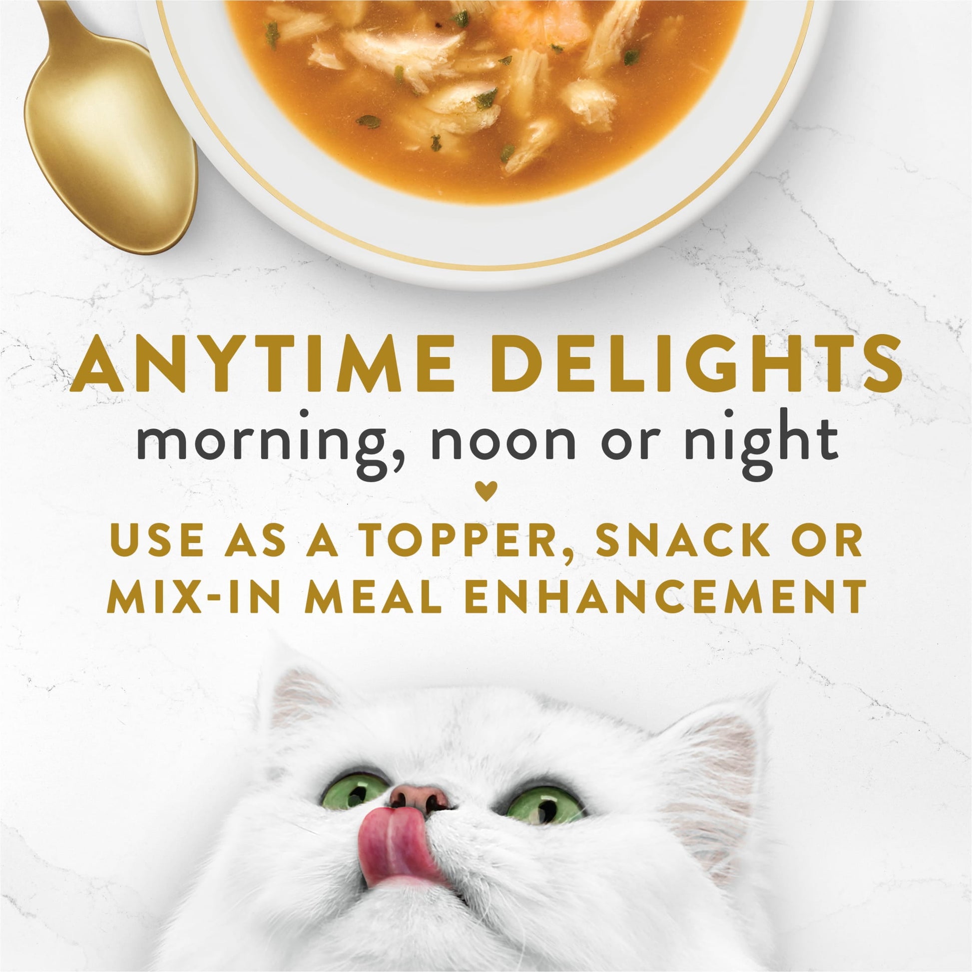 Purina Fancy Feast Broths Kitten Food, Wet Cat Food, Shrimp Seafood Bisque, 1.4 oz Tubs (16 Pack)