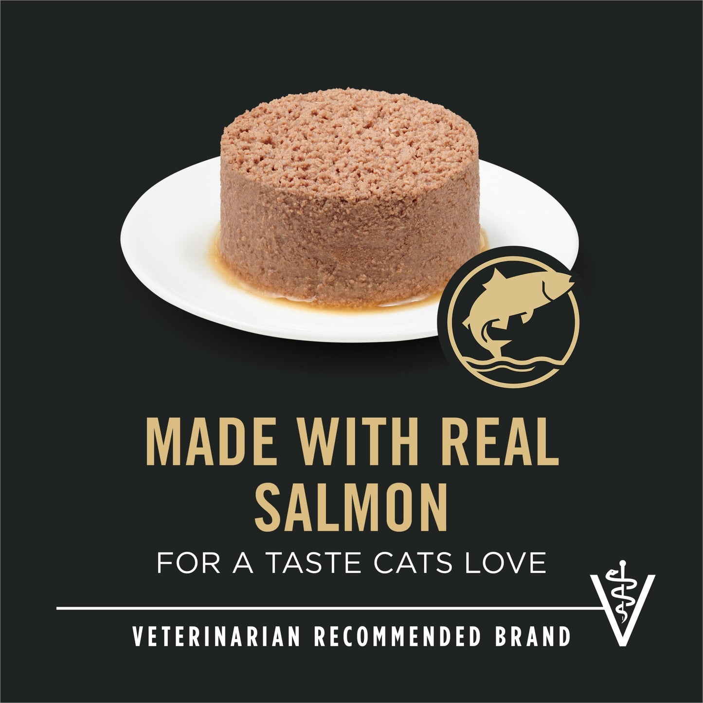 Purina Pro Plan Urinary Tract Health, Salmon, Wet Cat Food, 5.5 oz Cans, 24 Pack