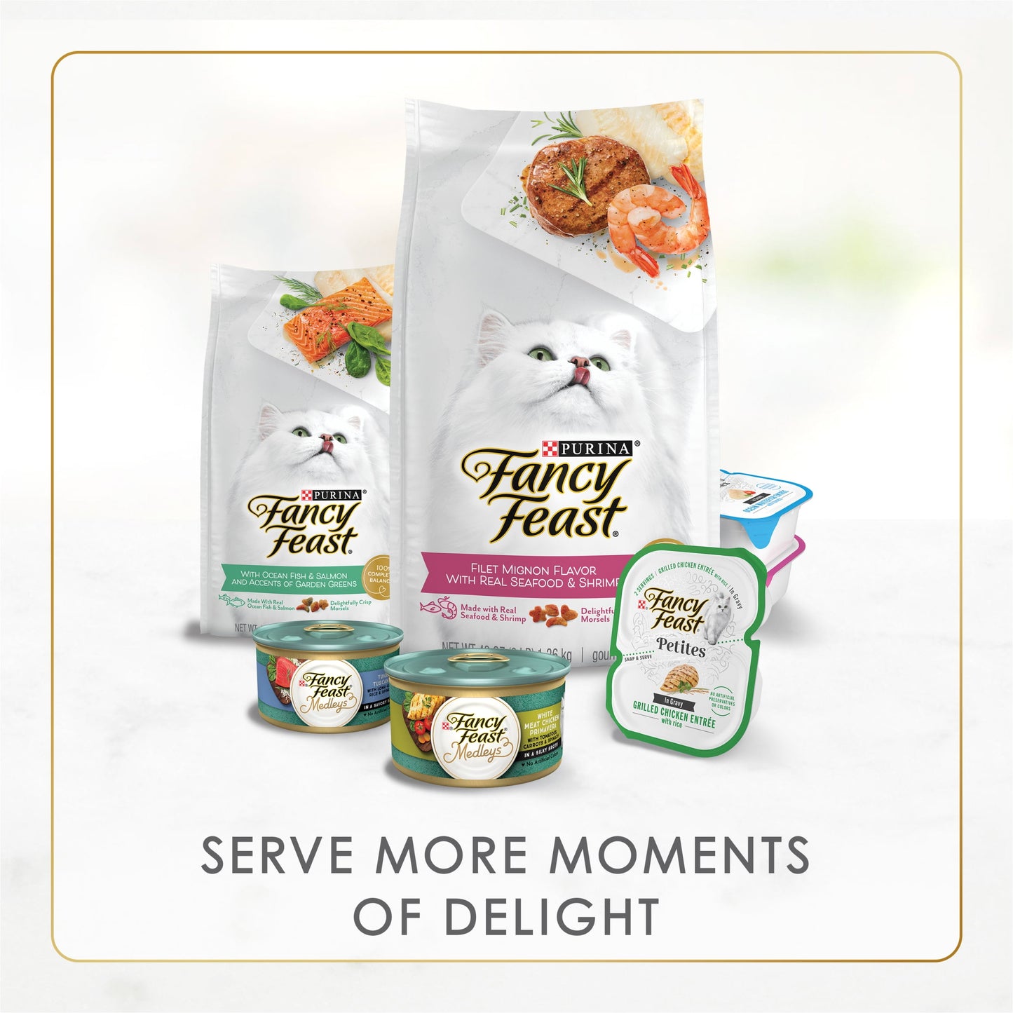 Purina Fancy Feast Classic Pate Kitten Food, Wet Cat Food, Salmon & Shrimp Feast, 3 oz Can